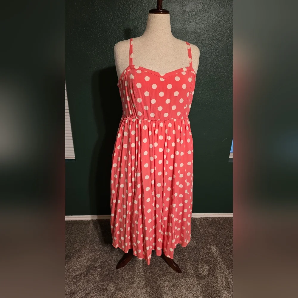Torrid Midi Challis Sweetheart Dress - Picture 2 of 4